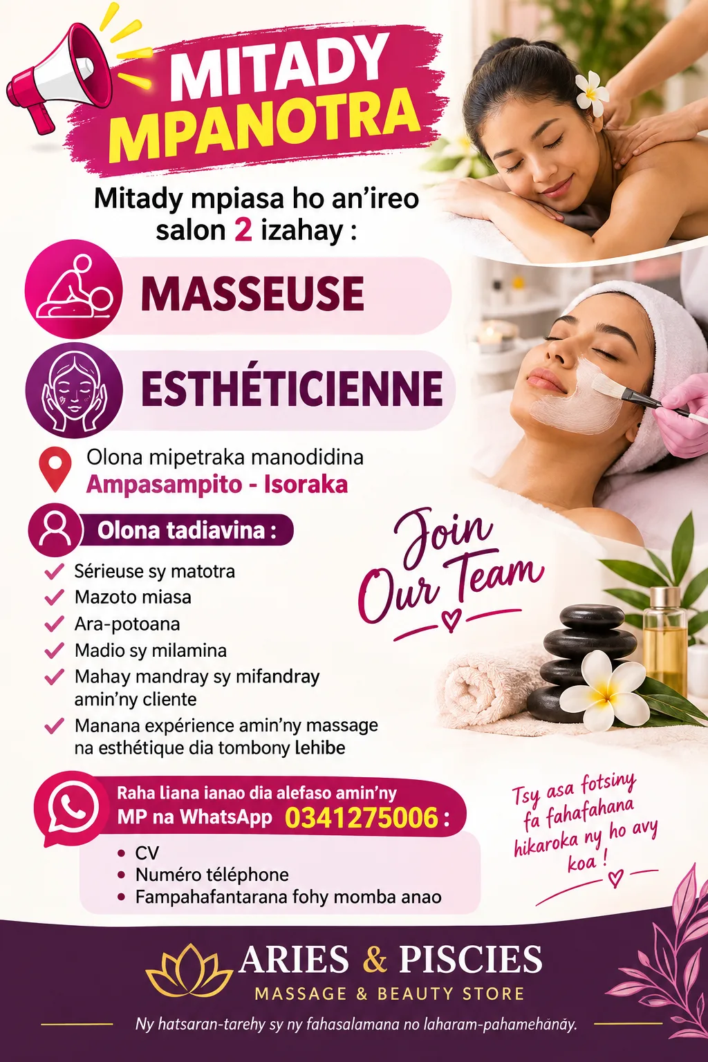 Tolotr'asa _ Masseuse maromaro — photo 1