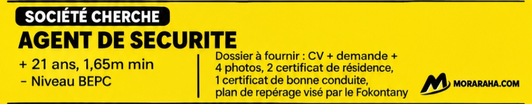 Offre pour Agent de Sécurité — photo 1