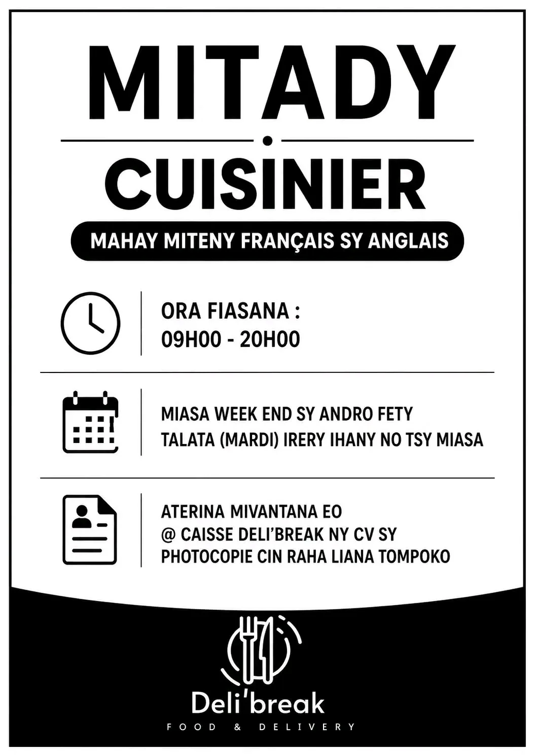 Mitady cuisinier — photo 1