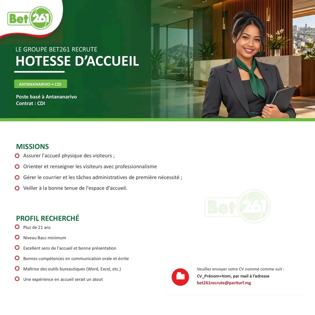 Bet261 à recruté