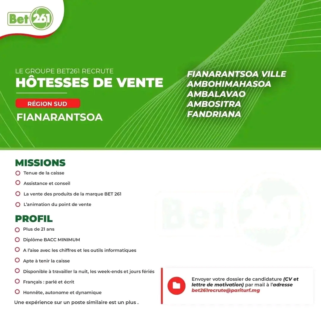 Tolotr'asa Fianarantsoa _ Bet261 — photo 1