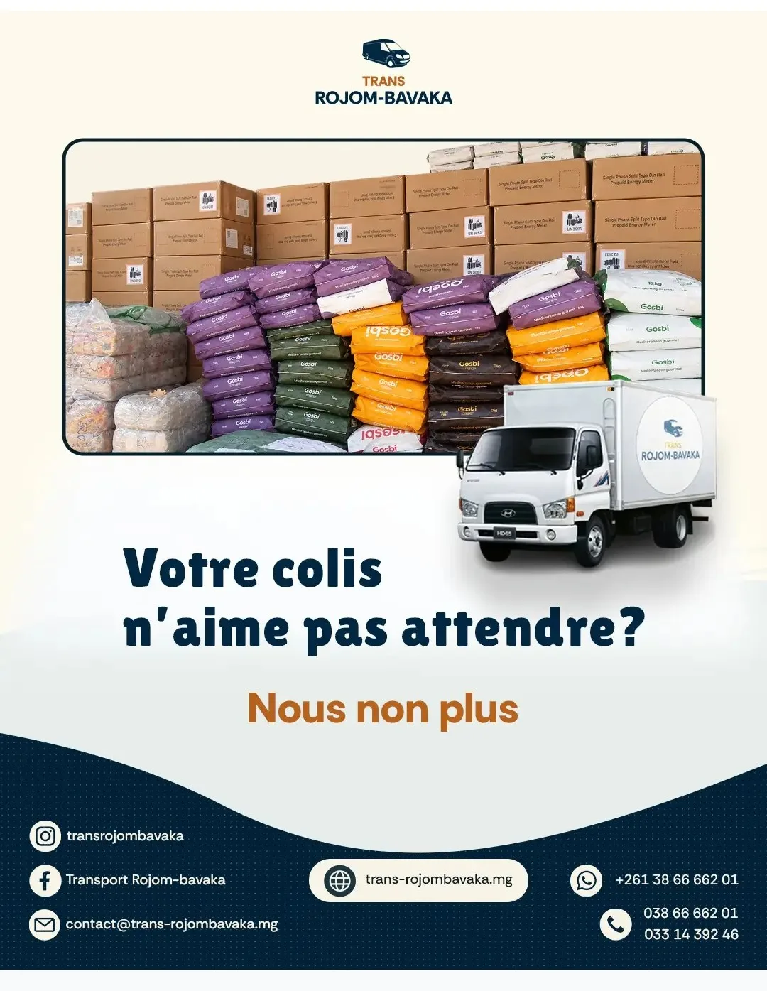 Tolotra transporteur ho anao — photo 1
