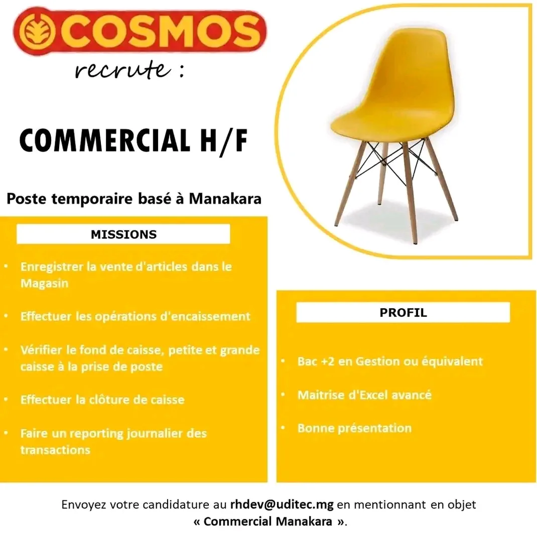 Cosmos _ Mitady vendeuse